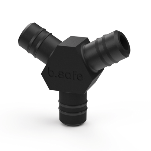 y-hose connector
